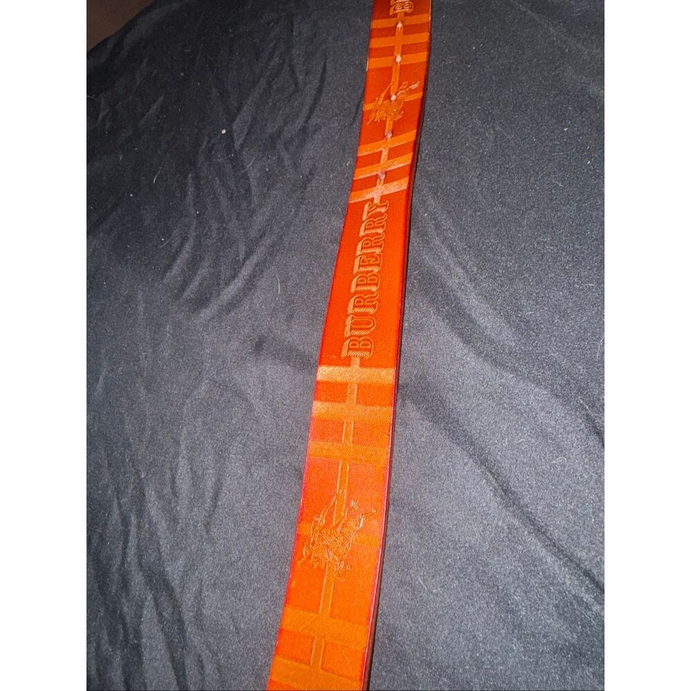 Authentic Burberry leather belt size 40/100 - Picture 10 of 12
